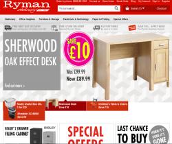 Ryman discount promo
