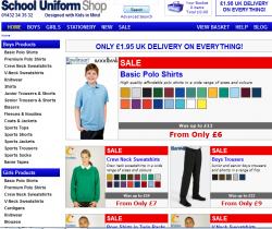 School Uniform Shop Coupon