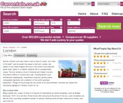 Car Rentals UK Coupon